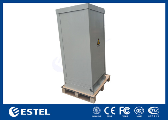 32U خارجية 19 بوصة رف مجلس الوزراء مجلس الوزراء الاتصالات مع PDU و 1500W مكيف الهواء